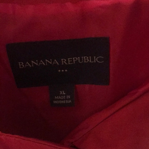 Banana republic red swing jacket - Picture 2 of 3